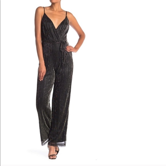 Laundry By Shelli Segal Pants - Laundry By Shelli Segal Metallic Rainbow Jumpsuit